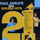paul anka- paul anka's 21 golden hits CD RCA used like new 3808-2-R