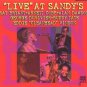 "live" at sandy's - various artists CD 1999 32 jazz 8 tracks used like new