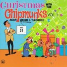 christmas with the chipmunks vol.1 - alvin simon & theodore CD 1980 EMI manhattan used like new