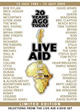 live aid - various artists - limited edition DVD 2005 woodcharm warner 52 minutes new R2 970451