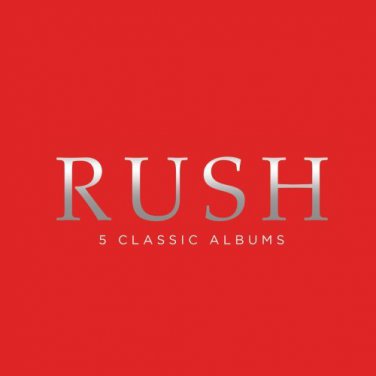 rush - 5 classic albums CD 5-discs 2012 universal mercury used like new