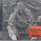 zin - seeds of survival CD 2004 trickle down entertainment used like new 21 tracks