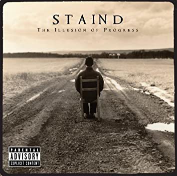 staind - illusion of progress CD 2008 flip atlantic used like new 16 tracks