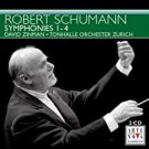 schumann: symphonies 1-4 - zinman + tonhalle orchestra zurich 2CDs 2005 arte nova ANO577430 new