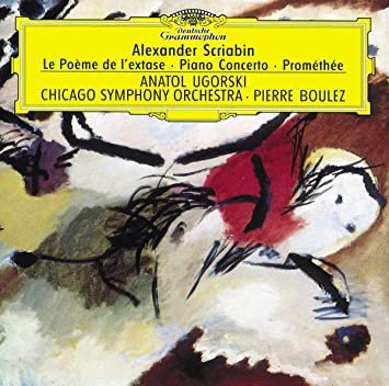 scriabin: Poeme de L'extase / Piano Concerto / Promethee - ugorski + CSO / boulez CD 1999 DG