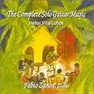 heitor villa-lobos: complete solo guitar music - fabio zanon, guitar CD 1997 musicmasters new