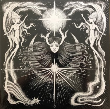 Ison aurora lp 2021 avantgarde music av418lp 2 lp limited ed grey black galaxy vinyl  new