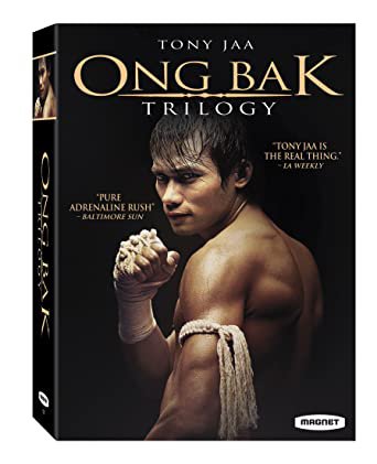 tony jaa - ong bak trilogy DVD 3-discs 2015 rated R magnolia widescreen used like new