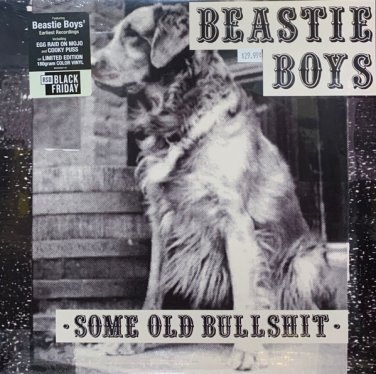 beastie boys some old bullshit lp 2020 grand royal GR003 limited ed reissue white new