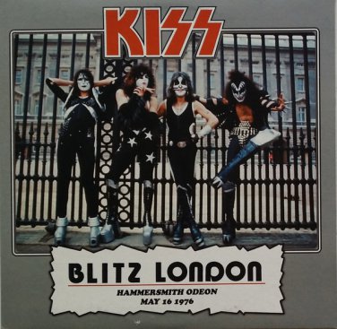 kiss - blitz London lp 2012 karton records unofficial release clear new