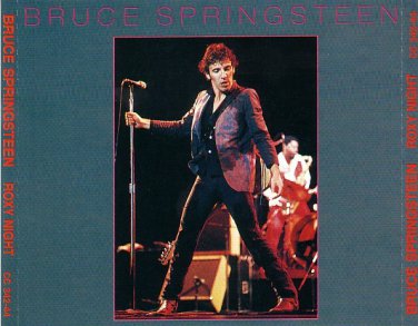 bruce springsteen - roxy night CD 3-discs 1995 crustal cat used like new CC342-44