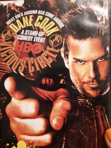 dane cook - vicious circle 2DVDs 2006 original 90-min HBO version + 2-hour dangerous version
