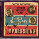people get ready: best of curtis mayfield's impressions CD 2-discs 2013 spectrum new