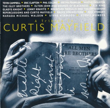 a tribute to curtis mayfield CD 1994 warner BMG Direct promo 17 tracks used like new 9 45500-2