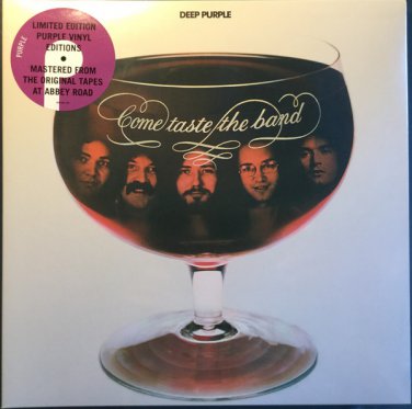 Deep Purple &acirc;��&acirc;�� Come Taste The Band lp 2018 purple records TPSA7515 limited ed purple new