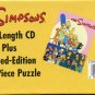 the simpsons - songs in the key of springfield CD w/ 250-piece puzzle & poster 1999 rhino like new