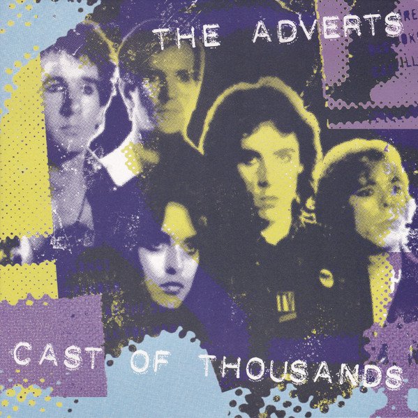 The Adverts â�� Cast Of Thousands Fire Records FIRELP144SD limited ed reissue remaster white new