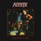 Accept ‎– Staying A Life lp 2016 Back on Black BOBV440LP limited ed reissue red new