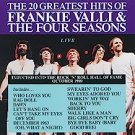 20 greatest hits of frankie valli & four seasons live CD 1990 curb used like new D2-77319