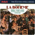 puccini: la boheme - moffo turcker costa leinsdorf 2CDs 1987 RCA like new 3969-2-RG
