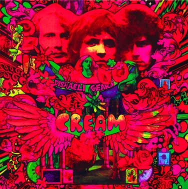 Cream &acirc;�� Disraeli Gears lp 2007 Lilith LR140 reissue mono 180 g new