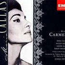 bizet: carmen - callas CD 2-discs EMI classics used like new