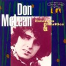 don mclean - favorites & rarities CD 2-discs 1992 EMI BMG Direct used like new