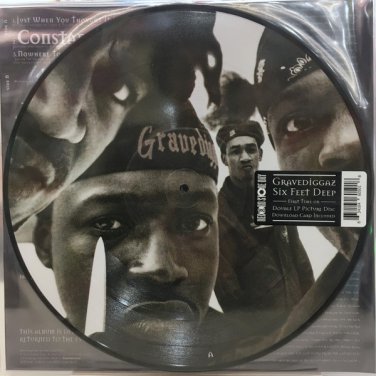 Gravediggaz &acirc;�� 6 Feet Deep lp 2018  eOne EOMLP46050 2LP limited ed picture disc new