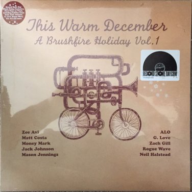 Various &acirc;�� This Warm December - A Brushfire Holiday Vol 1 lp 2014 Brushfire Records RSD new