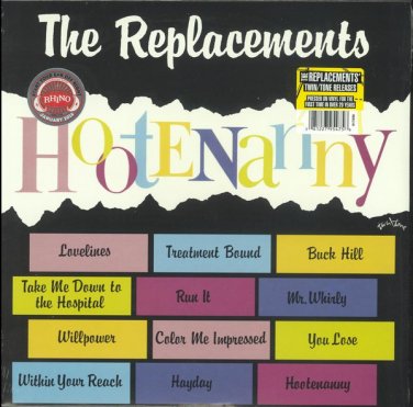 The Replacements &acirc;�� Hootenanny lp 2016 Rhino Records R1773760 reissue new