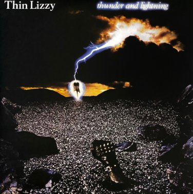 Thin Lizzy &acirc;�� Thunder And Lightning lp Back On Black RCV038LP 2LP limited ed remastered color new