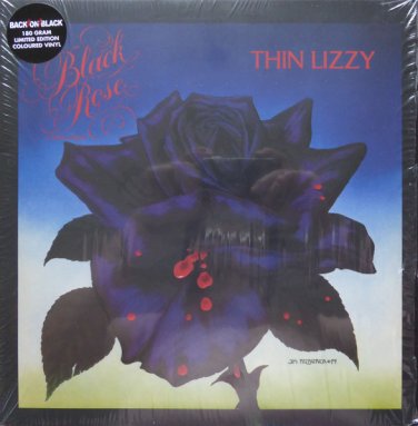 Thin Lizzy &acirc;�� Black Rose lp 2011 Back On Black limited ed remastered red 180 g new