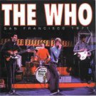 the who - san francisco 1971 CD 1993 black dog 12 tracks used like new BD003