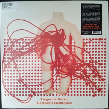 Tangerine Dream &acirc;�� Electronic Meditation lp Tiger Bay TB6201C 45 RPM audiophile ed orange 180 new