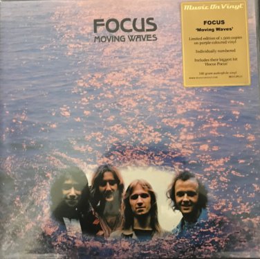 Focus &acirc;�� Moving Waves lp 2021 Music On Vinyl MOVLP023Numbered, Reissue Purple 180g new