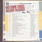 motown sings motown treasures CD 2-discs set digipak 2004 hip-o motown used like new B0003619-02