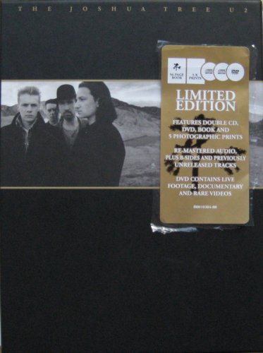 U2 - joshua tree: remastered expanded ltd ed 2CDs DVD book prints 2007 interscope new B0010304-00