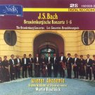 bach brandenburgische konzerte 1-6 - wiener akademie haselbock 2CDs 1989 novalis like new 150035-2