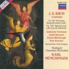 bach cantatas nos. 80 & 140 - munchinger & stuttgart chamber orch CD 1985 polygram like new