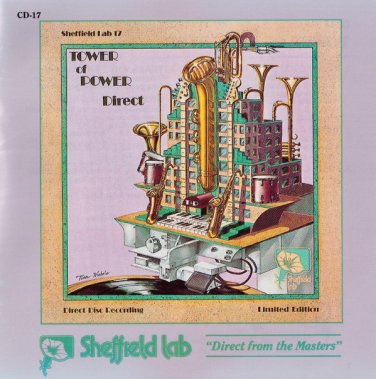tower of power - direct CD 1981 sheffield lab 6 tracks used like new CD-17