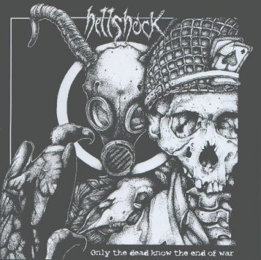 hellshock - only the dead know the end of war CD 2003 yellow dog 11 tracks used like new YD039