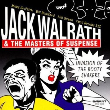 jack walrath & masters of suspense - invasion of booty shakers CD 2002 like new SCD2038