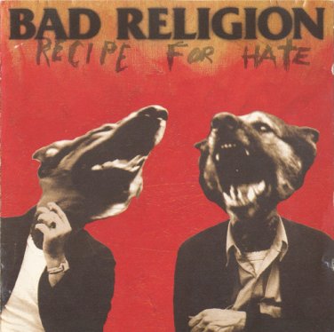 bad religion - recipe for hate CD 1993 epitaph 14 tracks used like new Epitaph 86420