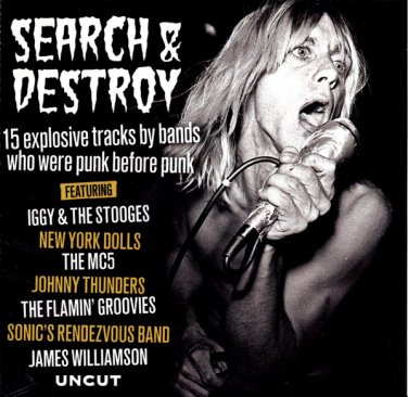 search & destroy: 15 explosive tracks by bands who were punk before punk CD 2010 uncut like new