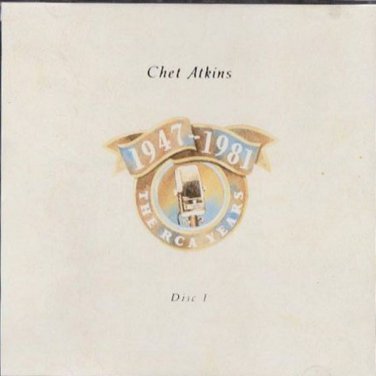 chet atkins - 1947 - 1981: RCA years 2CDs without the box/booklet 1992 RCA 07863 61095-2 like new