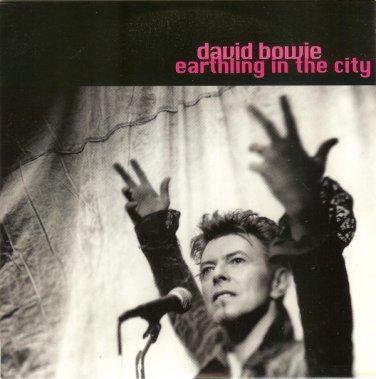 david bowie - earthing in the city CD enhanced promo 2007 GQ magazine 6 tracks used like new
