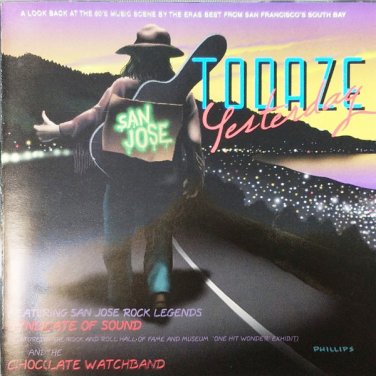 san jose todaze yesterday - various CD 1996 south bay records new factory-sealed SBR 4081