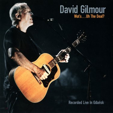 david gilmour - wot's...uh the deal? recorded live in Gda&Aring;�sk CD single 2008 columbia 1 track new