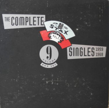 complete stax volt singles 1959 - 1968 CD 9-volume boxset 1991 atlantic used 7 82218-2