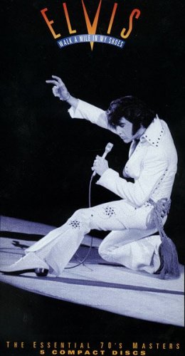 elvis presley - walk a mile in my shoes CD 5-discs boxset 1995 RCA used 07863 66670-2